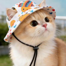 Load image into Gallery viewer, Hat Adjustable Ear Exposed Pet Sun Hat Breathable UV Protection Sun Hat For Dogs Cats Outdoor Travel Use