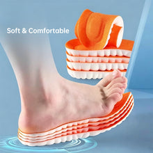 Load image into Gallery viewer, Sport Insoles Soft High Elasticity Shoe Pads Orthotic Breathable Shock Absorption Cushion Arch Support Insole