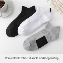 Load image into Gallery viewer, 3 Pairs Men Mid Tube Sports Socks Summer Sweat Absorbing Anti Slip Breathable For Running Basketball Outdoor