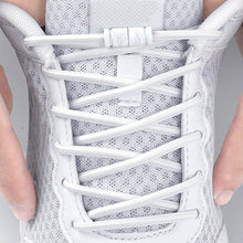 Load image into Gallery viewer, NICE Round Elastic No Tie Buckle Shoelaces Quick Wear Lazy Laces For Kids Adults Sneakers Canvas Shoes