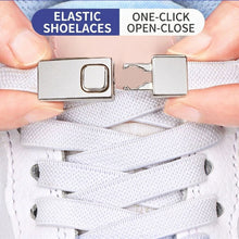 Load image into Gallery viewer, Shoelaces Lazy No Tie Buckle Shoelaces One Click Open Close Fixer Elastic Shoelaces For Men Women Kids Sneakers