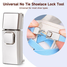 Load image into Gallery viewer, Shoelaces Lazy No Tie Buckle Shoelaces One Click Open Close Fixer Elastic Shoelaces For Men Women Kids Sneakers