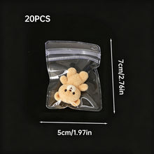 Load image into Gallery viewer, PVC Offset Hole Transparent Storage Bag Anti Oxidation Jewelry Sealed Bag Keychain Packaging Hole Design Pouch