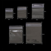 Load image into Gallery viewer, PVC Offset Hole Transparent Storage Bag Anti Oxidation Jewelry Sealed Bag Keychain Packaging Hole Design Pouch