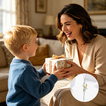 Load image into Gallery viewer, Creative Necklace Parent-Child Embrace Pendant Necklace Fashion Couple Commemorative Jewelry Holiday Gift