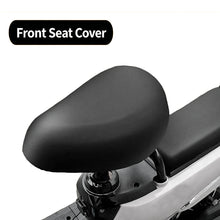 Load image into Gallery viewer, 1pcs/2pcs/3Pcs Set Electric Bicycle Leather Seat Front Rear Back Saddle Cover Motorcycle Rear Seat Saddle Protector Cycling Cushion All-Season Elastic Jacquard Cushion