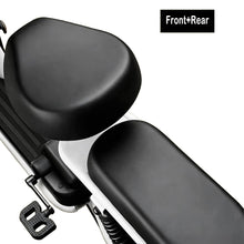 Load image into Gallery viewer, 1pcs/2pcs/3Pcs Set Electric Bicycle Leather Seat Front Rear Back Saddle Cover Motorcycle Rear Seat Saddle Protector Cycling Cushion All-Season Elastic Jacquard Cushion