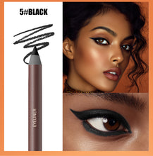 Load image into Gallery viewer, Eyeliner Pen Waterproof Sweatproof Long Lasting Smudge Proof Hard Refill Eyebrow Pencil Gel Eyeliner Makeup Cosmetic