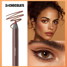 Load image into Gallery viewer, Eyeliner Pen Waterproof Sweatproof Long Lasting Smudge Proof Hard Refill Eyebrow Pencil Gel Eyeliner Makeup Cosmetic