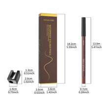 Load image into Gallery viewer, Eyeliner Pen Waterproof Sweatproof Long Lasting Smudge Proof Hard Refill Eyebrow Pencil Gel Eyeliner Makeup Cosmetic