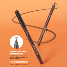 Load image into Gallery viewer, Eyeliner Pen Waterproof Sweatproof Long Lasting Smudge Proof Hard Refill Eyebrow Pencil Gel Eyeliner Makeup Cosmetic