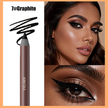 Load image into Gallery viewer, Eyeliner Pen Waterproof Sweatproof Long Lasting Smudge Proof Hard Refill Eyebrow Pencil Gel Eyeliner Makeup Cosmetic