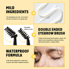 Load image into Gallery viewer, Brows Styling Spiking Glue Waterproof Long Lasting Makeup Colourless Instantly Dry Eyebrow Brows Styling Spiking Glue with Brush