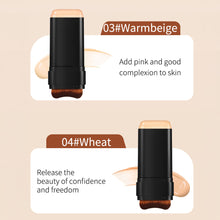 Load image into Gallery viewer, Velvet Moist Light Eraser Foundation Stick with Brush Long-Lasting Flawless Concealer Cream Makeup for Face Beauty Cosmetic
