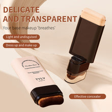 Load image into Gallery viewer, Velvet Moist Light Eraser Foundation Stick with Brush Long-Lasting Flawless Concealer Cream Makeup for Face Beauty Cosmetic