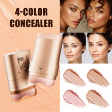 Load image into Gallery viewer, 2-in-1 Concealer Foundation Stick Covers Dark Circles Waterproof Sweat-Resistant Facial Makeup Cosmetic Eraser Concealer Stick