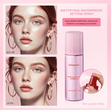 Load image into Gallery viewer, Mattifying Waterproof Setting Spray Glossy Matte Base Makeup Control Oil Non-Sticky Make-up Fixer Setting Spray Cosmetic
