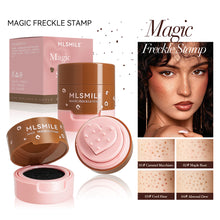 Load image into Gallery viewer, Waterproof Freckle Stamp Pen Natural Lifelike Fake Freckle Stamper Long Lasting Sun-kissed Makeup Freckle Cushion Stamp