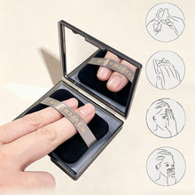 Load image into Gallery viewer, 100Pcs Facial Oil-Blotting Paper with Mirror & Puff for Makeup Setting Portable Oil-Control Oil-absorbing Wood Pulp Paper