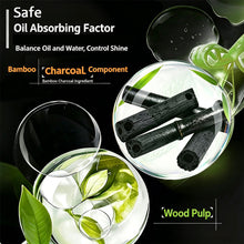 Load image into Gallery viewer, 100 Sheets Face Oil Absorbing Paper Summer Oil Control Wipes For Men Absorbing Sheet Oily Paper Face Cleansing Face Oil Blotting