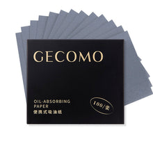 Load image into Gallery viewer, 100Pcs Facial Oil-Blotting Paper with Mirror Removes Shine Without Destroying Makeup Portable Face Oil Control Tool
