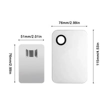 Load image into Gallery viewer, Stainless Steel Makeup Mixing Palette Foundation Spatula Makeup MixingTray Nail Art Palet Beauty Tools
