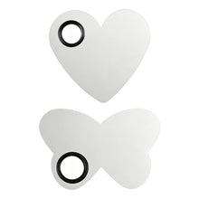 Load image into Gallery viewer, Stainless Steel Makeup Mixing Palette Foundation Spatula Makeup MixingTray Nail Art Palet Beauty Tools