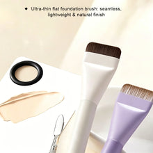 Load image into Gallery viewer, Flat Head Foundation Brush Straight Cut Makeup Brush for Liquid Foundation & Face Mask Application Dense Flat Top Cosmetic Tool