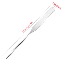 Load image into Gallery viewer, Stainless Steel Foundation Mixing Palette Set with Spatula Foundation Spreader Tool Easy-Clean Cosmetic Tray for Liquid Foundation & Cream