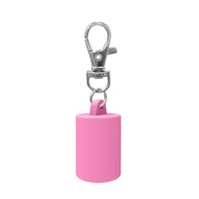 Load image into Gallery viewer, Donut Silicone Keychain Cap Portable Durable Holder Keychain Compatible For Lipgloss Storage And Balm Cap