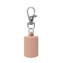 Load image into Gallery viewer, Donut Silicone Keychain Cap Portable Durable Holder Keychain Compatible For Lipgloss Storage And Balm Cap