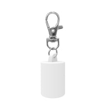 Load image into Gallery viewer, Donut Silicone Keychain Cap Portable Durable Holder Keychain Compatible For Lipgloss Storage And Balm Cap