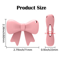 Load image into Gallery viewer, Silicone Bowknot Portable Lipstick Case Secure Grip Anti-Fall Lipstick Holder Protective Lipstick Cover with No Falling Out Even When Shaken