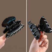Load image into Gallery viewer, French Style Polka Dot Mini Fan Shaped Hair Clip Cute Daily Decorative Hair Claw Fashion Women Hair Accessories