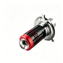 Load image into Gallery viewer, BA20D H4 P15D Motorcycle LED Driving Light High Power Scooter Spot Light with Yellow/White Lens Waterproof Fog Lamp
