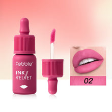 Load image into Gallery viewer, 6 Colors of Long-Lasting Velvet Liquid Lipstick with Matte Texture Waterproof Non-Stick Cup Professional Lip Makeup Products