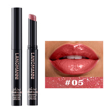 Load image into Gallery viewer, 10 Colors Pearl Lipstick Shimmer Metallic Finish, Slanted Tip Twist-Up Lip Crayon Long Lasting Moisturizing Lip Makeup