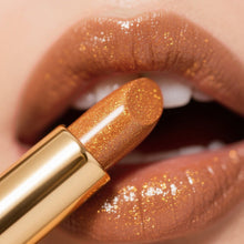 Load image into Gallery viewer, Pearl Glitter Lipstick Waterproof Long-Lasting Pearlescent Highly Pigmented Lip Tint Sparkling Lip Gloss