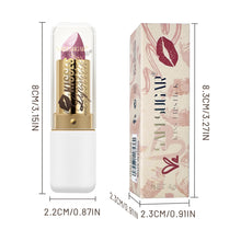 Load image into Gallery viewer, Pearl Glitter Lipstick Waterproof Long-Lasting Pearlescent Highly Pigmented Lip Tint Sparkling Lip Gloss
