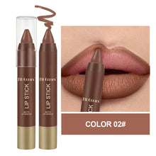 Load image into Gallery viewer, 6 Colors Matte Chocolate Lip Liner Pencil Set Waterproof Long Lasting Smudge Proof Lipstick Pencil Nude Brown Red Velvet Lip