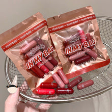 Load image into Gallery viewer, 8-Color Capsule Matte Lipstick Set Lip Balm Long-Lasting & Non-Fading Perfect Gift for Women Ideal for Makeup Festival