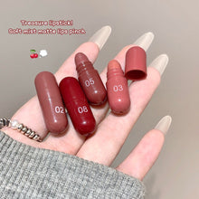 Load image into Gallery viewer, 8-Color Capsule Matte Lipstick Set Lip Balm Long-Lasting & Non-Fading Perfect Gift for Women Ideal for Makeup Festival