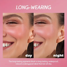 Load image into Gallery viewer, 4 Colors Liquid Blush & Eyeshadow 2-in-1 Lip Cheek Tint Shimmer Multi-Use Face Makeup Buildable Long Lasting Waterproof Pigment for Women