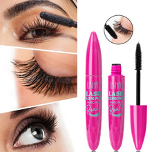 Load image into Gallery viewer, 4D Waterproof Fiber Mascara Long Lengthening & Volumizing Curl Liquid Black Lash Builder Smudge Proof For Natural Wispy Lashes
