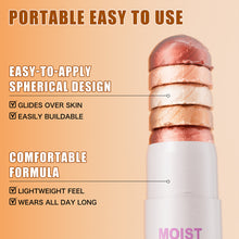 Load image into Gallery viewer, Natural Brightening Highlighter Stick Face Contour Highlight Makeup Water-Resistant Pearlescent Cheek Decoration Cosmetic