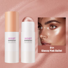 Load image into Gallery viewer, Natural Brightening Highlighter Stick Face Contour Highlight Makeup Water-Resistant Pearlescent Cheek Decoration Cosmetic