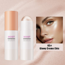 Load image into Gallery viewer, Natural Brightening Highlighter Stick Face Contour Highlight Makeup Water-Resistant Pearlescent Cheek Decoration Cosmetic