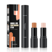 Load image into Gallery viewer, 2-in-1 Dual-ended Contour & Highlight Stick Multifunctional Facial Contour Stick Nose Shadow Long Lasting Waterproof Cosmetic