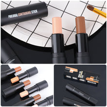 Load image into Gallery viewer, 2-in-1 Dual-ended Contour & Highlight Stick Multifunctional Facial Contour Stick Nose Shadow Long Lasting Waterproof Cosmetic