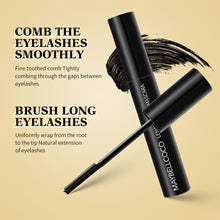 Load image into Gallery viewer, Waterproof Mascara Long Lengthening Curling Volume Sweat Proof Smudge Proof Non Flaking Black Liquid Lash Builder Extension Effect